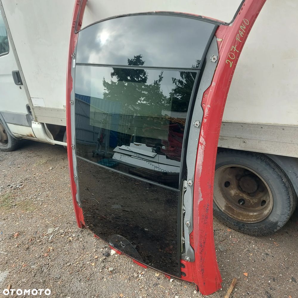 PANORAMADACH DACH KOMPLETNY MERCEDES E W207 COUPE ORYGINAL DEMONTAZ SLUPKI MECHANIZM SILNIK - 3