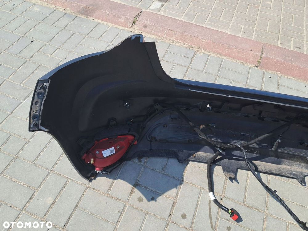 citroen ds4 zderzak tylny czarny ktv pod 4 czujniki pdc chrom - ok - 14