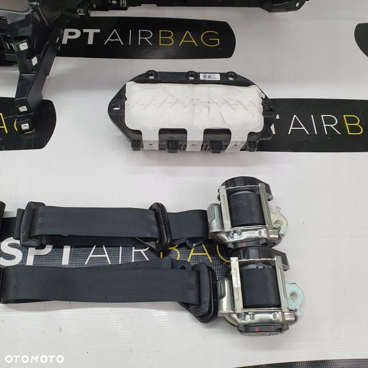 OPEL CORSA F DESKA ROZDZIELCZA KONSOLA KOKPIT PULPIT PODUSZKI AIRBAG AIR BAG PASY KIT SET - 8