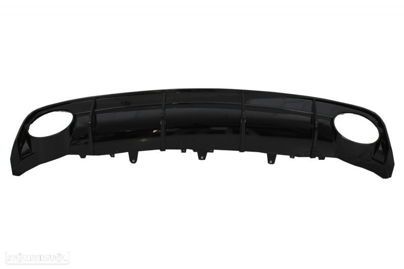 Difusor com Ponteiras Audi A6 4G C7 (2015 a 2018) Look RS6 - 2