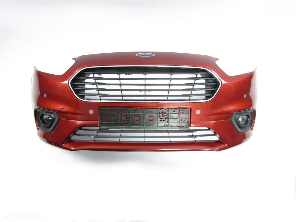 Zderzak przedni Ford Transit Courier 18-22 Pdc Lakier Red Rush - 4