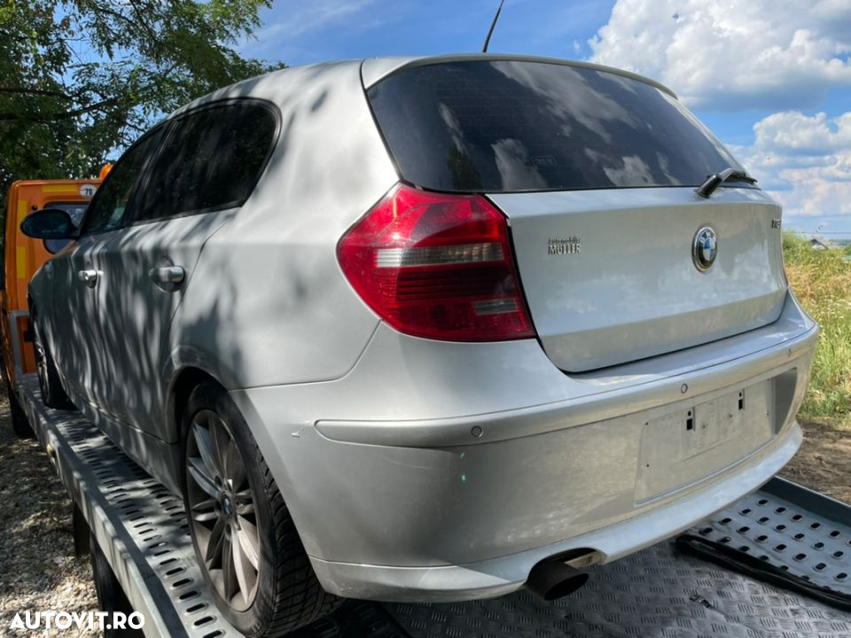 piese bmw e87 118i 105kw 2007 354 titansilber metallic cutie automată far xenon capota bara fata aripa Plansa bord caseta directie motor usa Haion - 17
