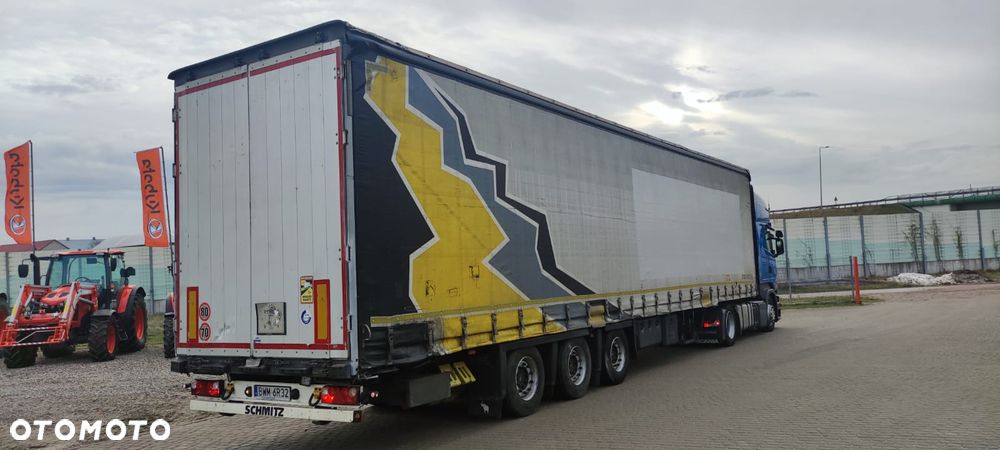Schmitz Cargobull Mega, Firanka, BDE, Rozsuwane Słupki - 4