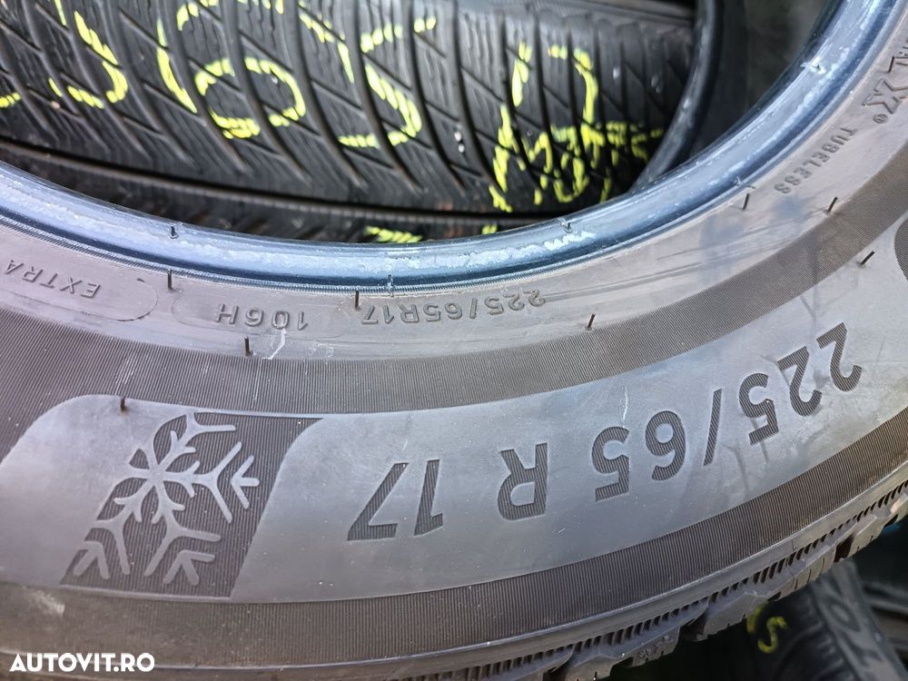Anvelope MS iarna 225 65 17 Michelin 2021 6.5-7mm - 8