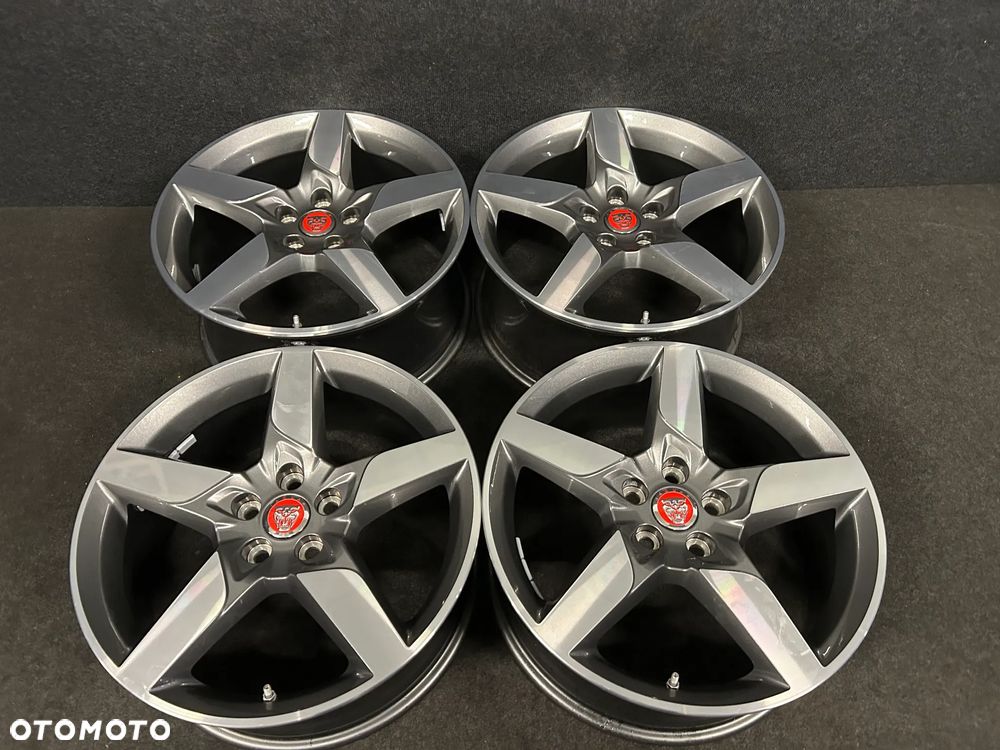 Alufelgi Jaguar XE, XF 18 cali 5x108 4szt. Jak Nowe z czujnikami! - 4