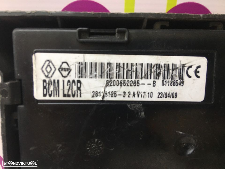 Módulo BCM Renault Clio III 1.5 dCi 86 Cv de 2005- Ref: 8200652285 - NO490026 - 2