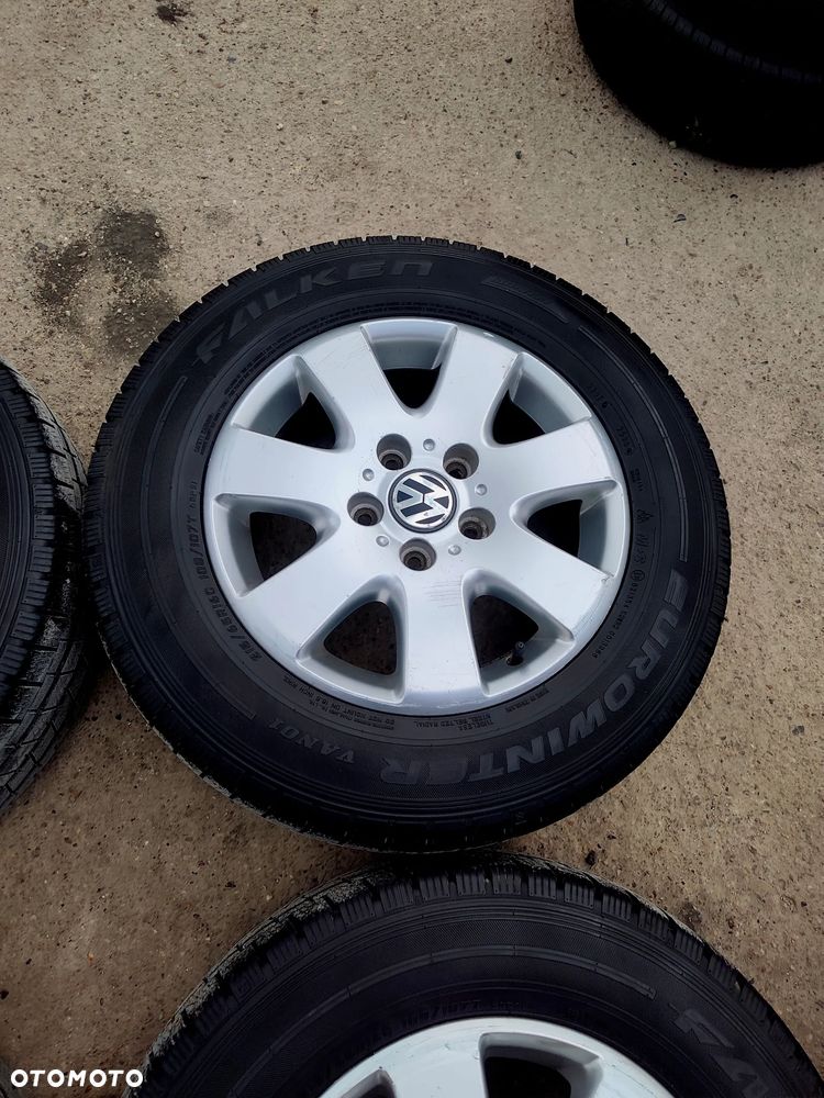 5x120 Felgi Aluminiowe Alufelgi Oryginalne 16 C 16C Koła Zimowe Zima VW T5 T6 Transporter Caravelle Legnica ALU-RAD 215/65 7,5mm - 6