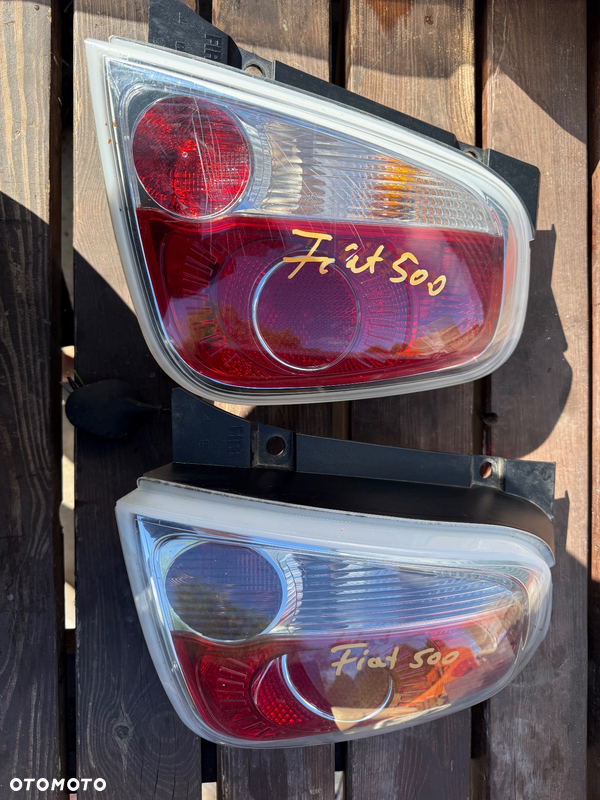 Lampy tylne prawe Fiat 500