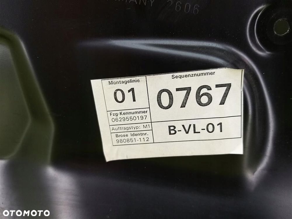 Podnośnik szyby przód lewy VW Passat B5 05-10 EUROPA - 5