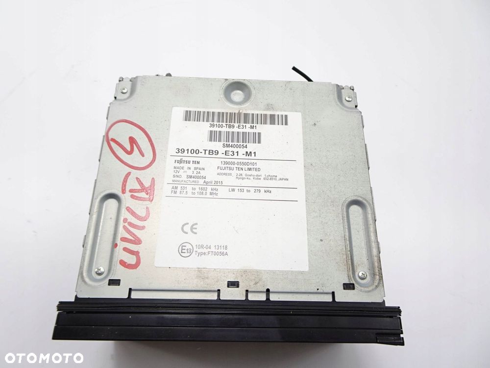 radio cd nawigacja honda civic ix lift - 4