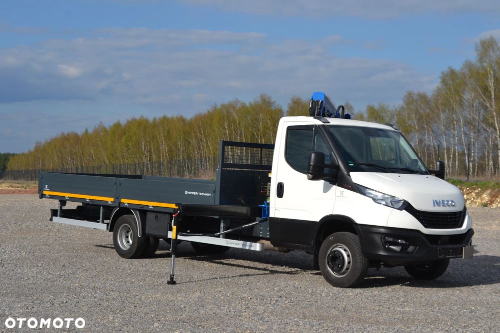 Iveco Daily 72-180 72C18 Nowy żuraw DN 4.7 Nowa Skrzynia ładunkowa 5.2 m 70C18 65C 50C 35C - 12