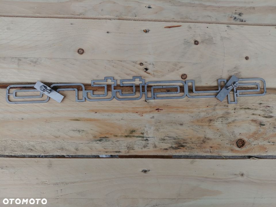 Logo Emblemat QUATTRO Napis 100% Stal Nierdzewna AUDI Gril Atrapa - 8