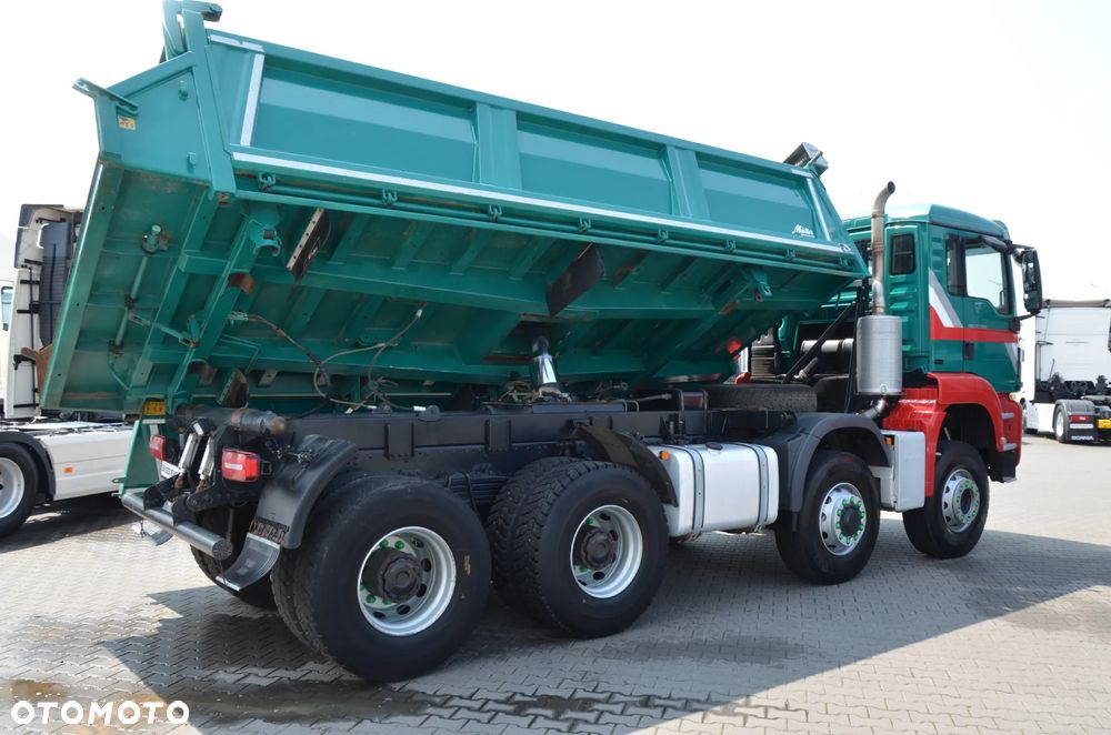 MAN TGS 35.500 / 8x6 / BORDMATIC / 3 STRONY WYWROT / MANUAL / HYDRODRIVE / Z NIEMIEC / 3808 - 6
