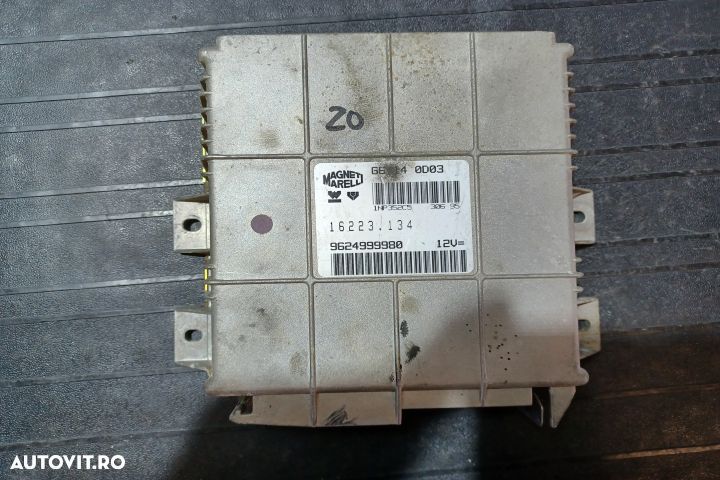 Calculator motor ECU 9615938580 - 1.4 9615938580 - 1.4 Peugeot 306 1 - 1