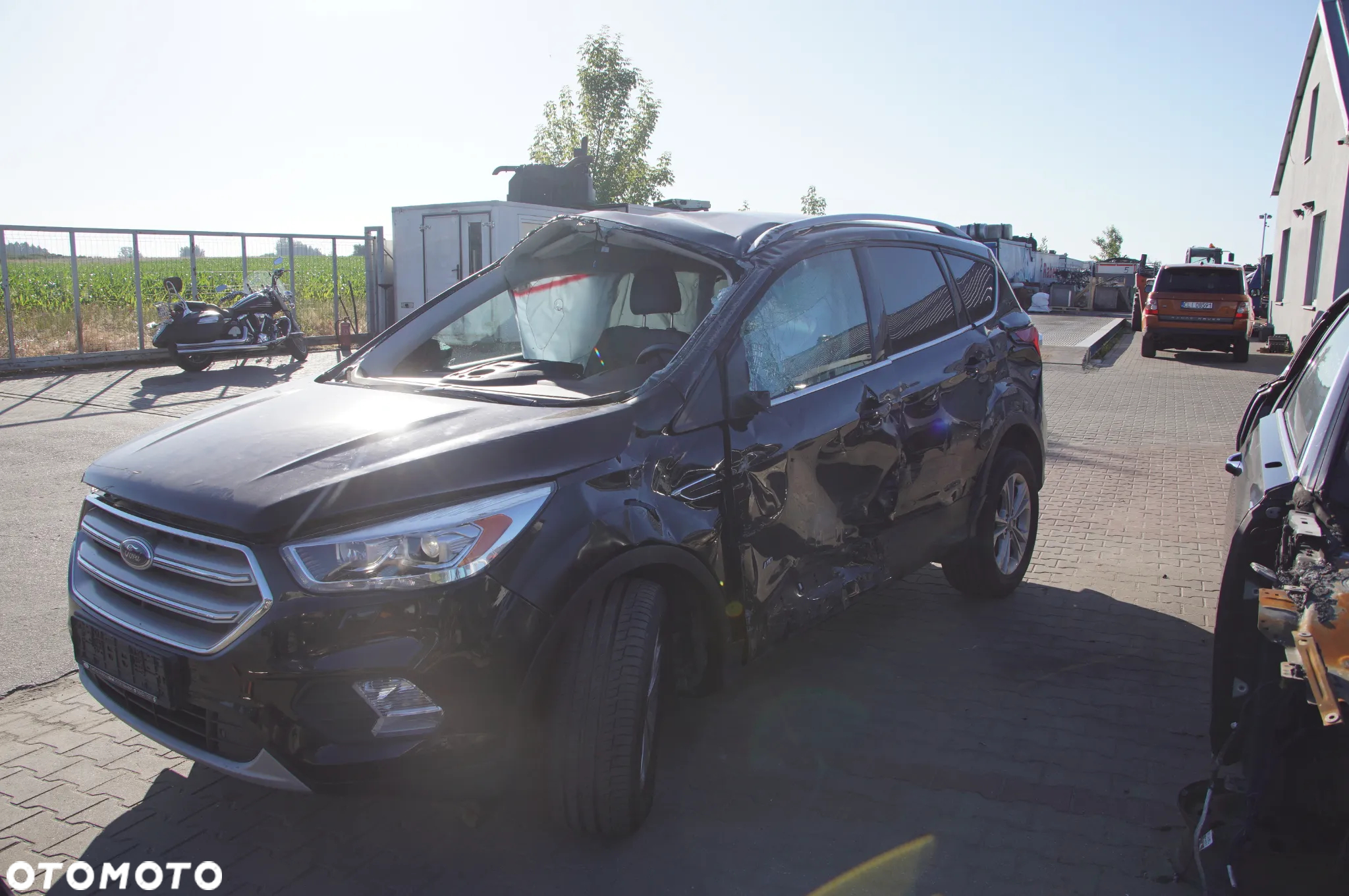 Auto na części - Ford Kuga MK2 2.0 TDCI 150 KM T7MA CMMT6 Shadow Black 2017R Drzwi Szyby Klapa Felgi Lampa Skrzynia Silnik - 8