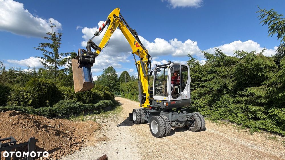 Wacker Neuson Koparka Kołowa 6 TON Wacker NEUSON 6503 -2 Pług Ramię Long 3 Łamane POWERTILT Lenhoff Klimatyzacja łyżki przedsiębierne MS03 6503 ew65 wiertnica  Takeuchi TB175W Yanmar B75W widły grabie - 22