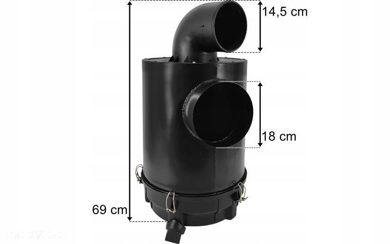 man f2000 osłona filtra powietrza metal - 1