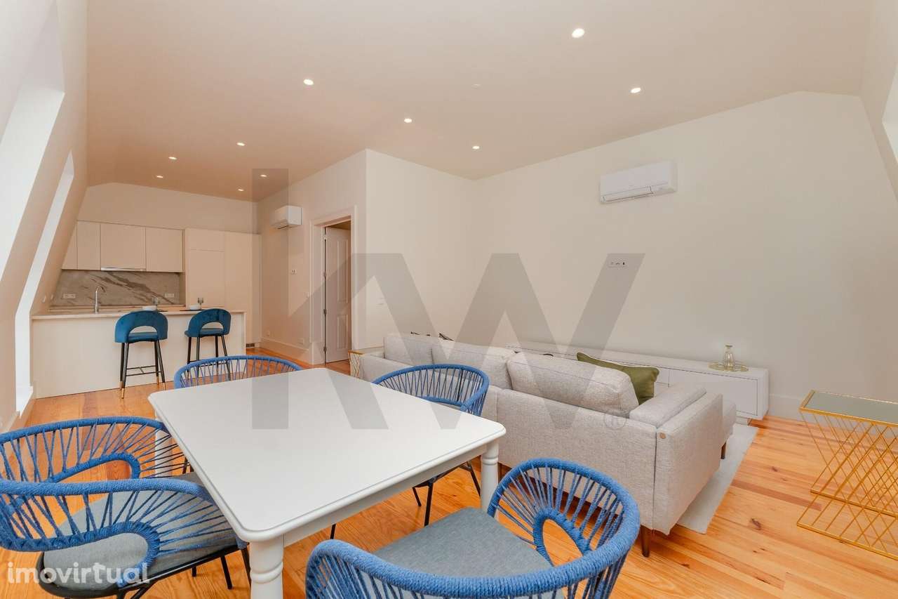 T2 de Luxo com Vista Rio — Largo de Santos, Lisboa - Grande imagem: 3/32