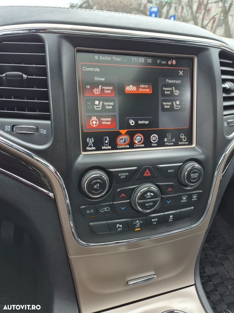 Jeep Grand Cherokee 3.0 TD AT Overland - 27