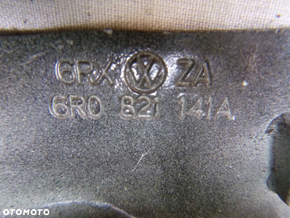 VW POLO 6R MOCOWANIE WSPORNIK PODPORA BŁOTNIKA TYLKO LEWA 6R0821141A - 2