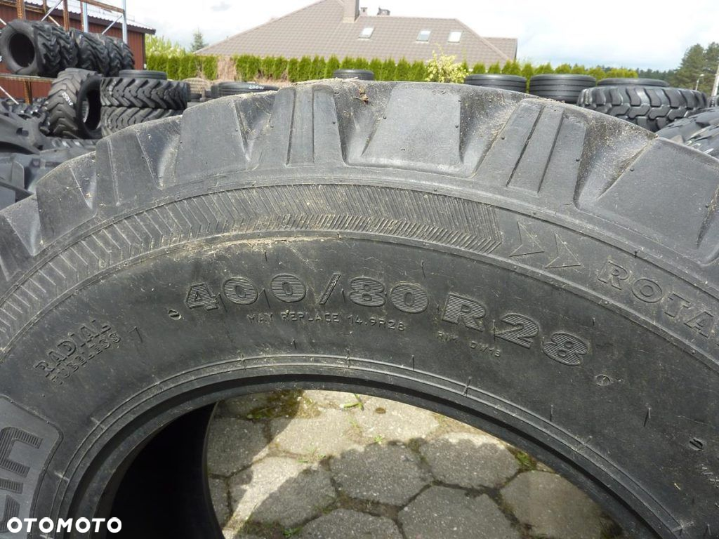 Opona używana przemysłowa 400/80R28 14.9R28 NOKIAN TRI 2; 300zł W3885 - 3