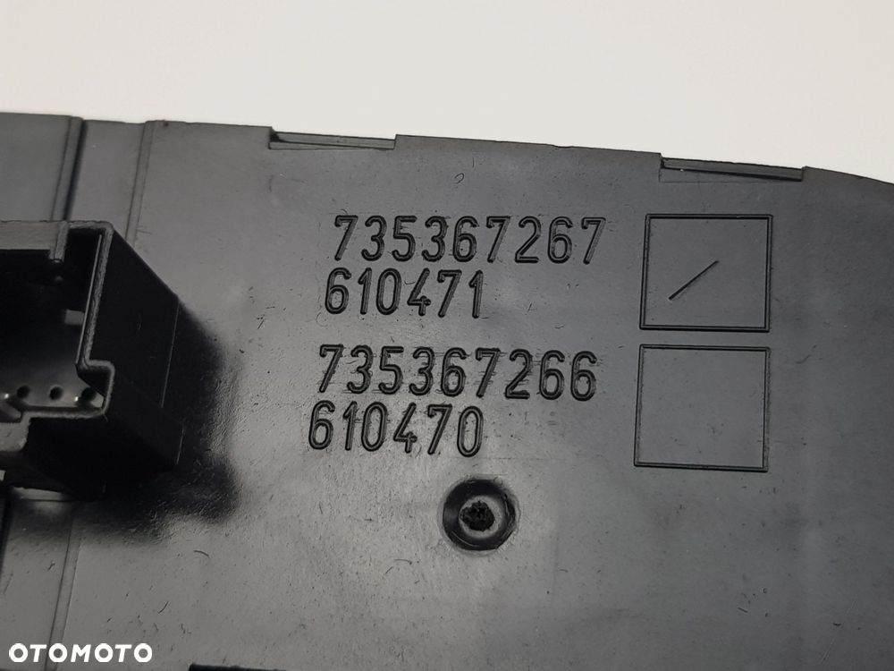 Panel Przełącznik Regulacja świateł Fiat Punto 199 735367267 - 11