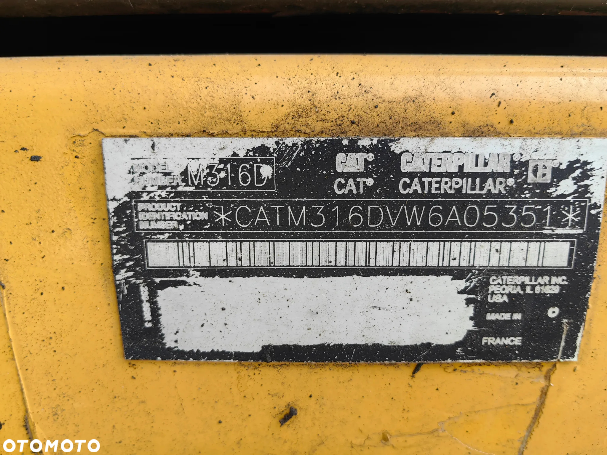 Caterpillar M316 D - 14