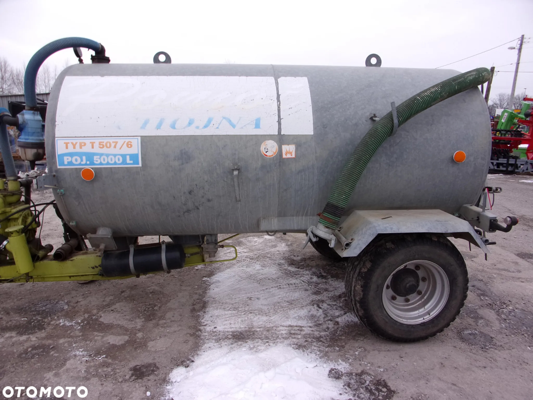 Inny Wóz Asenizacyjny POMOT T507/3 - 4000 litrów, Wóz do transportu wody pitnej Meprozet - Beczkowóz PW-1/5  5000 litrów, 3000 litrów, 6000 litrów - 12