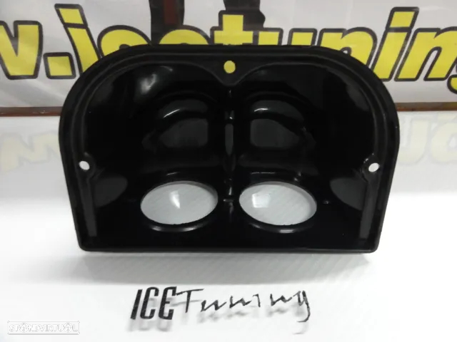 Suporte universal de 1, 2 ou de 3 manómetros de tablier (52mm) - 16