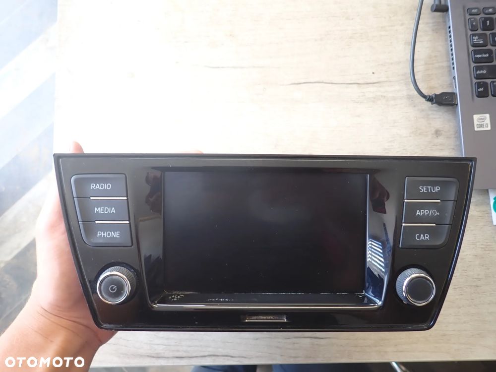 SKODA FABIA III RADIO NAVIGACJA 6V003571J - 1
