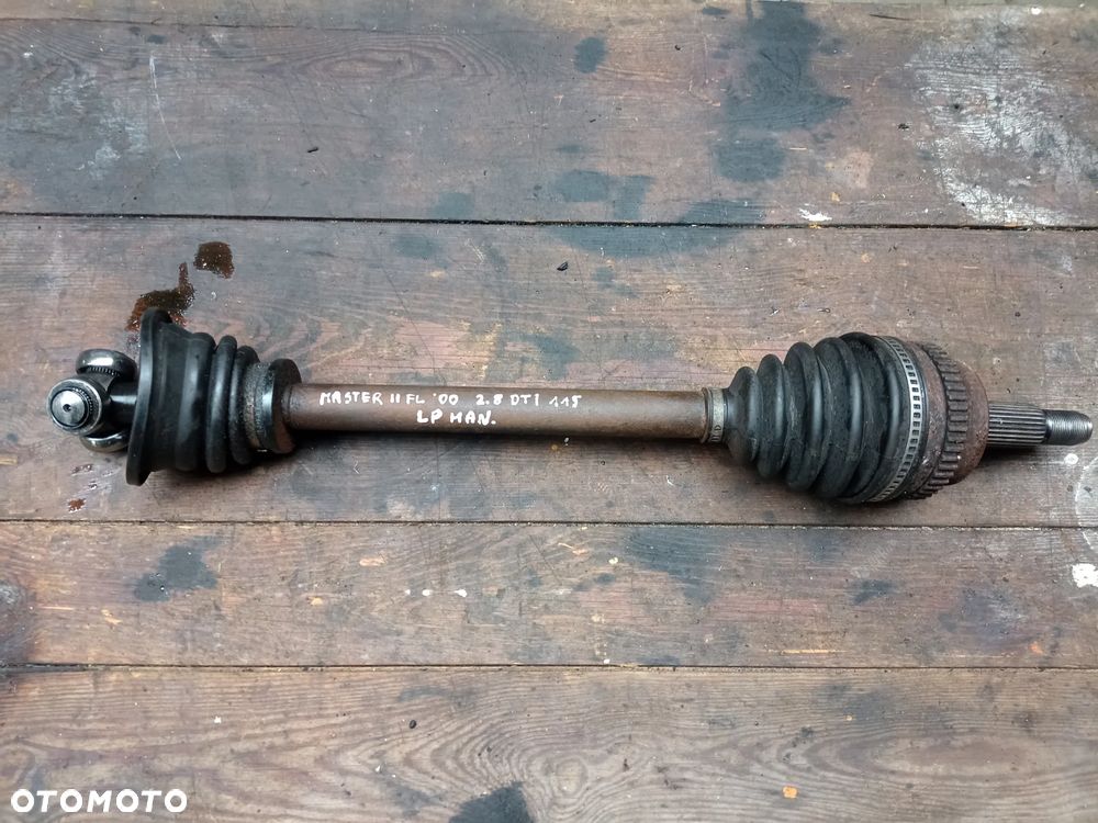 Renault master 2 2.8DTi 114kM półoś lewa przednia