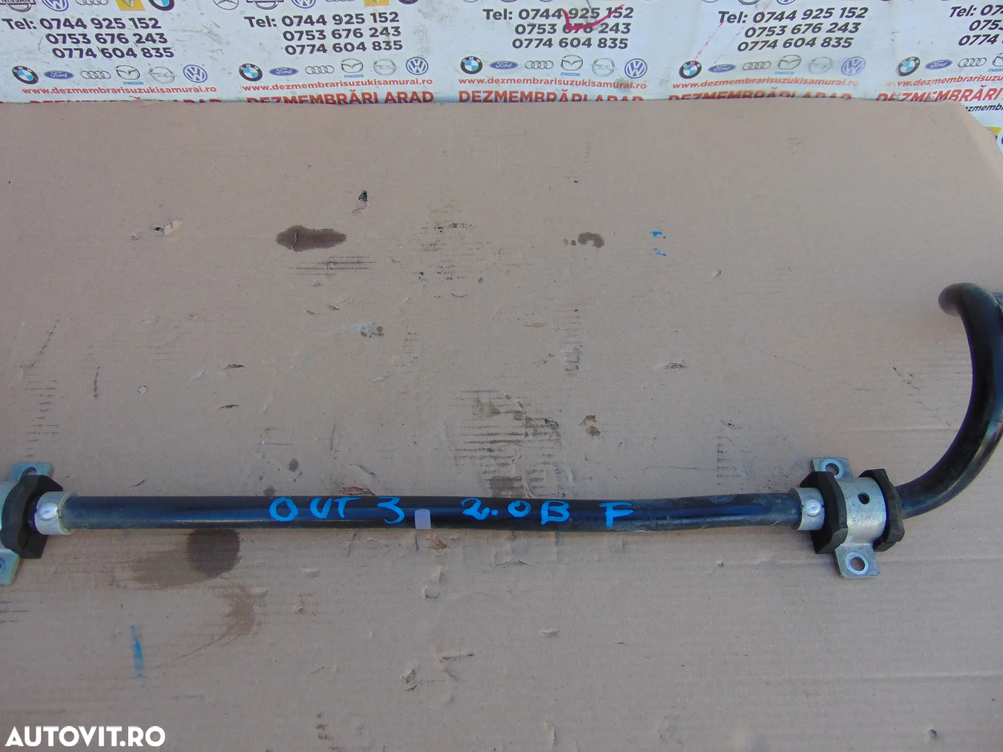Bara stabilizatoare fata Mitsubishi Outlander 2012-2021 bara torsiune fata outlander 3 - 3