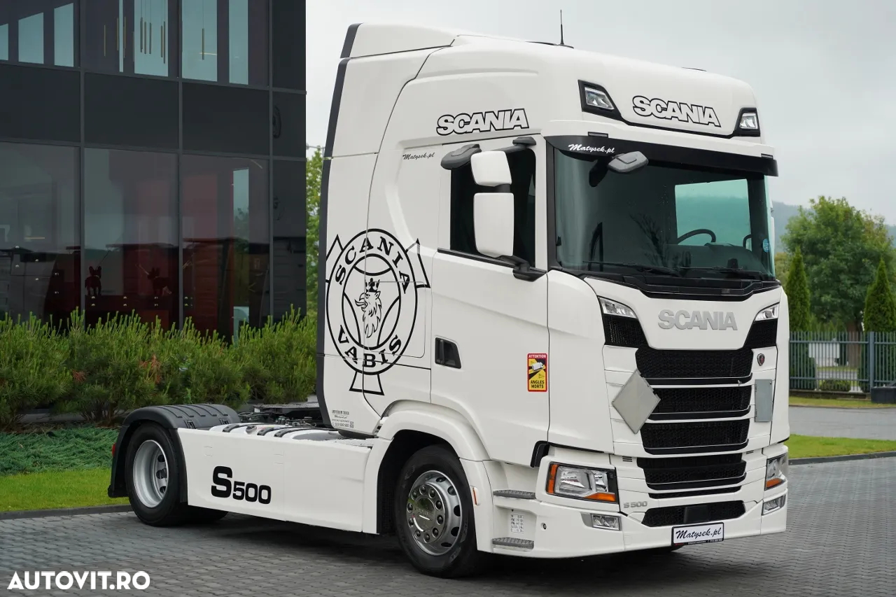 Scania S 500 / MEGA / RETARDER / PLATĂ JOSĂ / CONTRACT DE SERVICE POST-SERVICE / IMPORTAT - 3