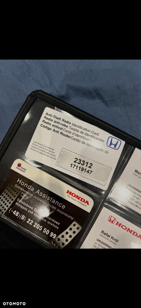 HONDA CR-V III LIFT 10-12 RADIO CD MP3 AUX 39100-SWA-G212-M1 + KOD - 5