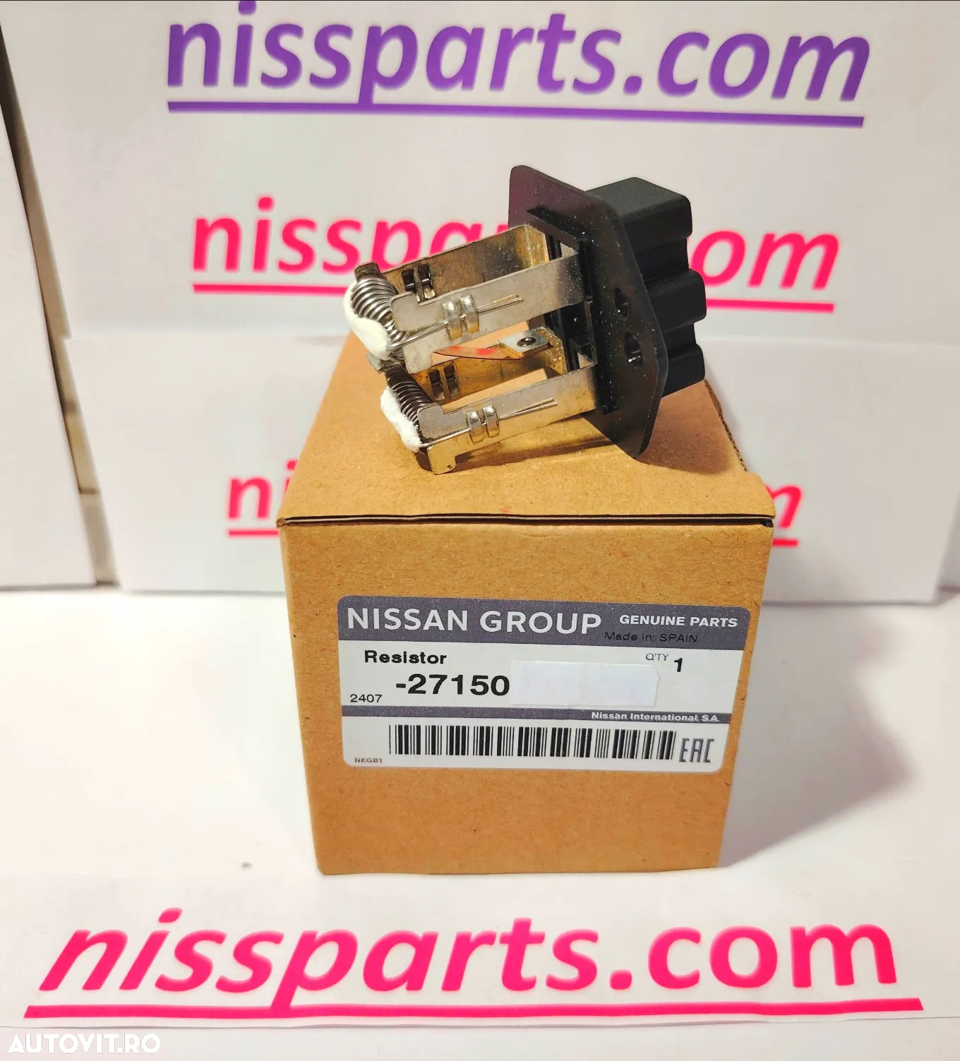 Ventilator rezistenta Nissan Atleon Eco-T L35 Cabstar Trade habitaclu încălzire piese - 2