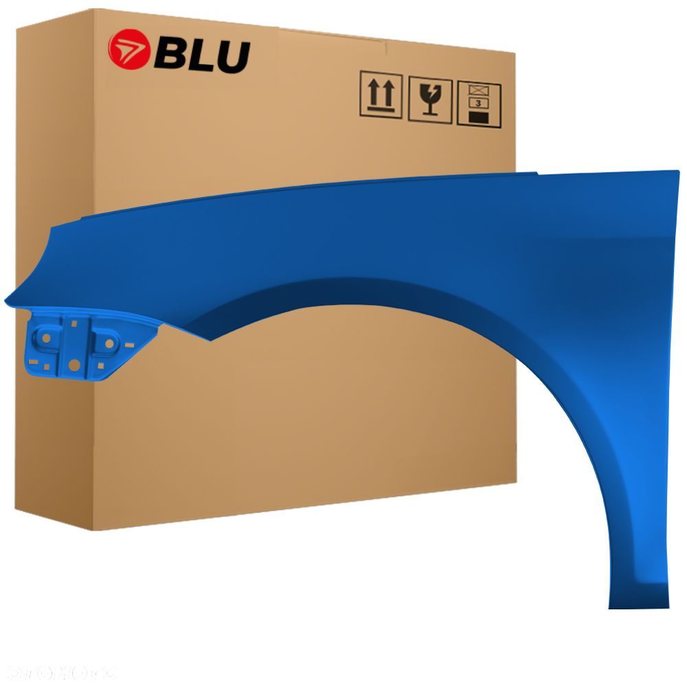 BLU Błotnik VW EOS LR5Z lewy niebieski 06-15 przód RisingBlau - 1