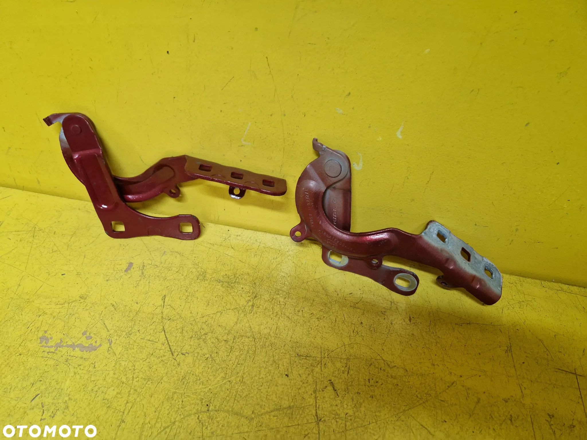 FORD FIESTA MK8 ZAWIASY MASKI LEWY PRAWY H1BB-A16801AA - 1