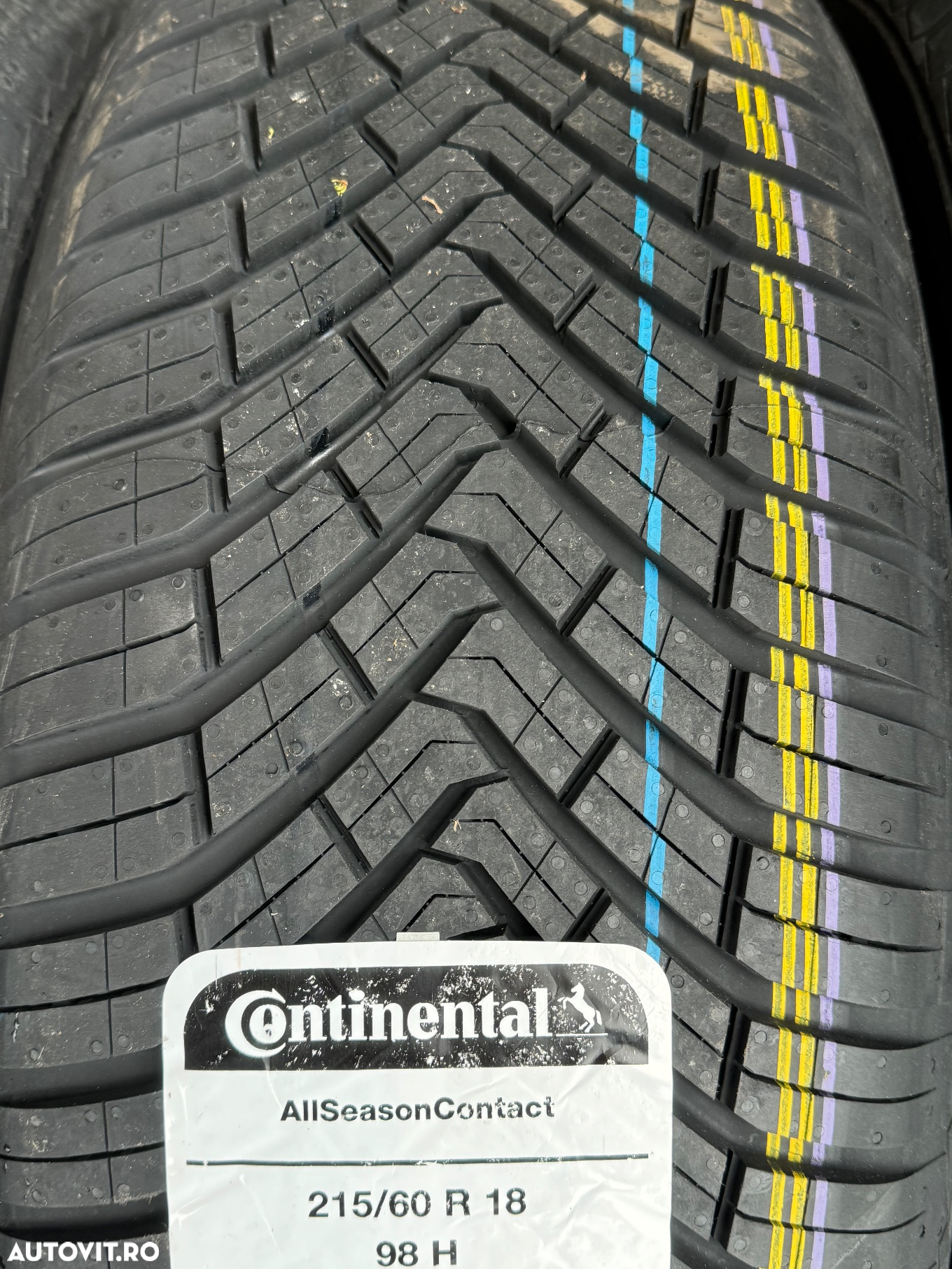Vând anvelope 215/60/18 Continental allseason noi - 3
