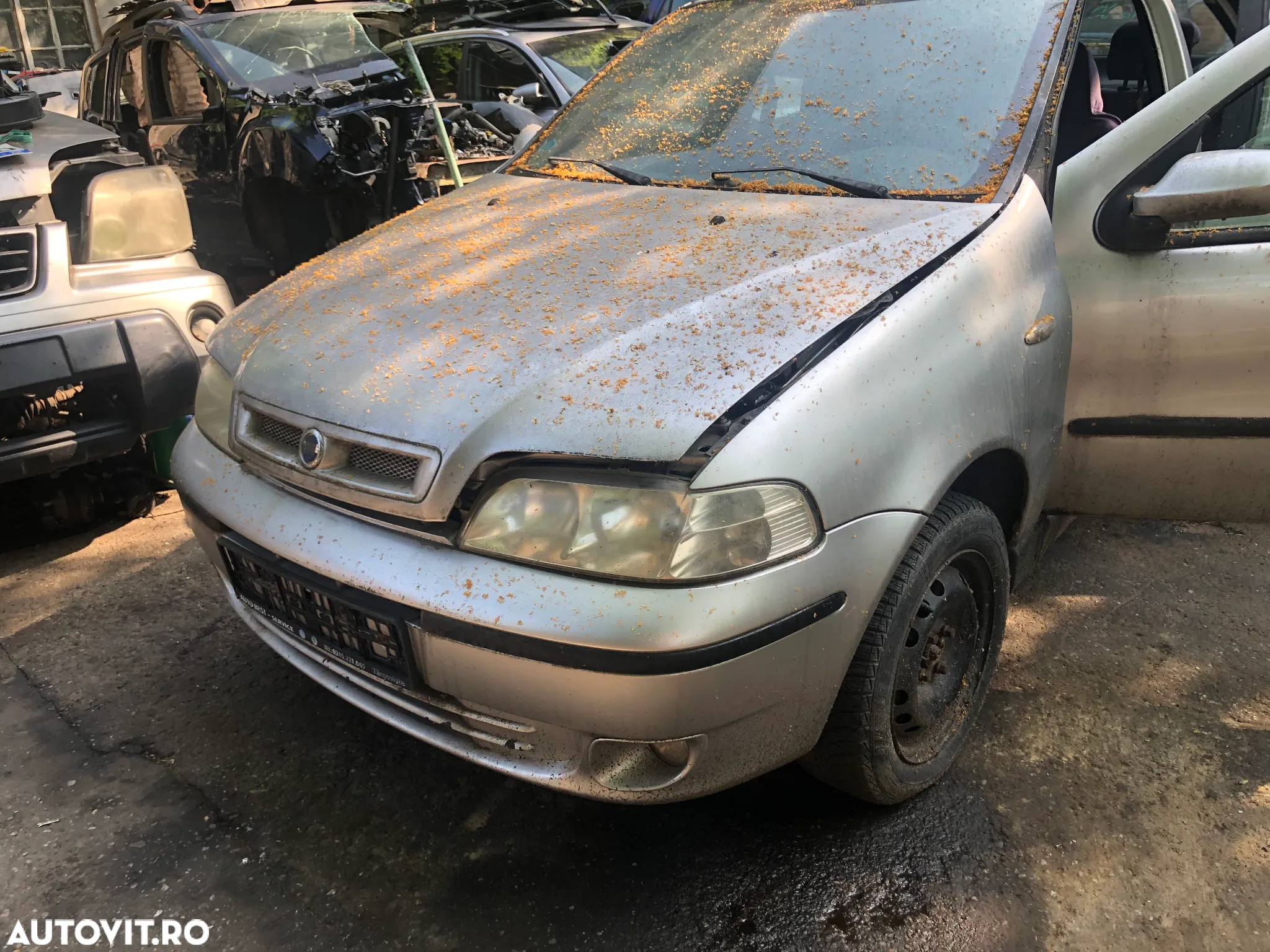 Bara fata Fiat Albea gri argintiu 2004 - 6