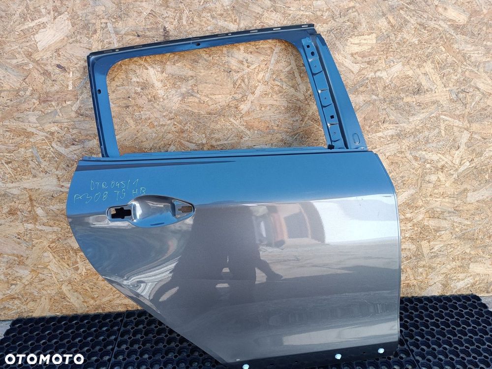 PEUGEOT 308 T9 HB DRZWI TYŁ PRAWY PRAWE - 1