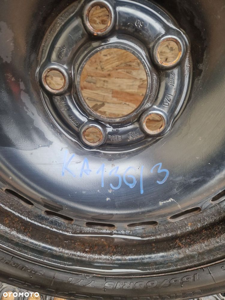 OPONY CONTINENTAL HANKOOK  5JX15H 5X100 ET28 FELGI STALOWE 155/65 R15 X4SZT - 10