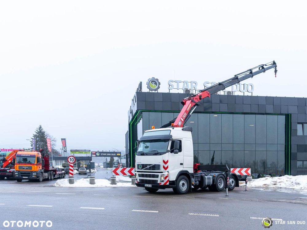 Volvo FH480 6x2 HMF 2820-K6 HDS Żuraw Ciągnik Siodło - 6