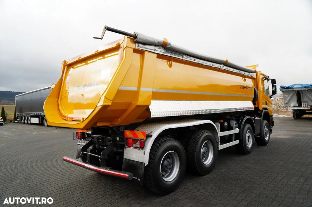 Scania 450 XT / 8x6 / BASCULATOR SPATE / OPTICRUISE / ANVELOPE 100% / EURO 6 - 10