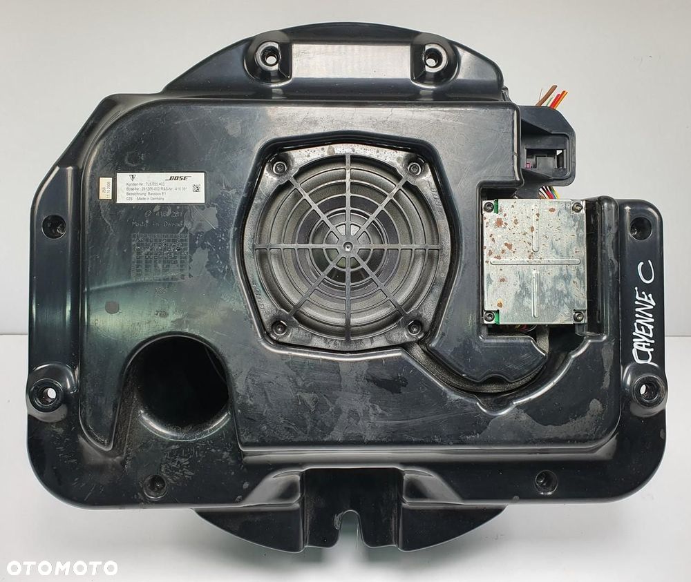 GŁOŚNIK SUBWOOFER BOSE PORSCHE CAYENNE 7L5035403 - 1