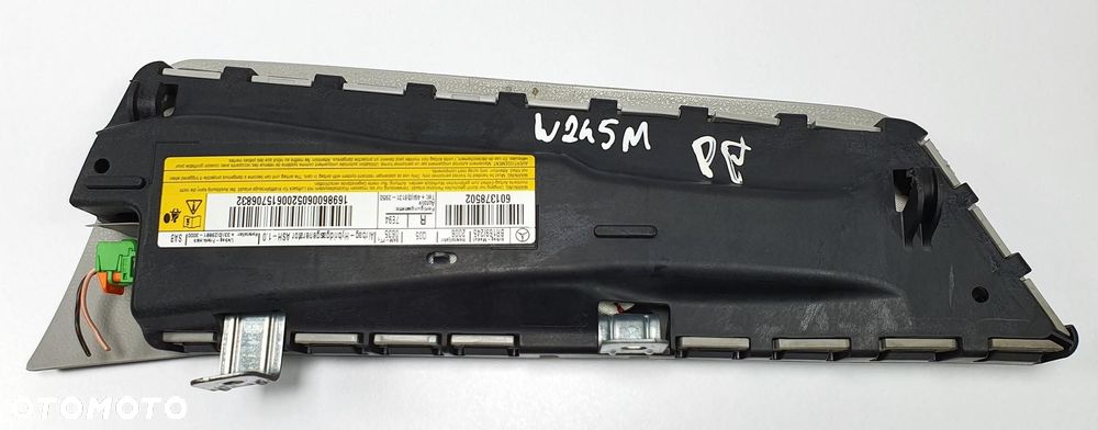 PODUSZKA AIRBAG W FOTEL PRAWY PRZÓD MERCEDES W245 1698600605 - 3