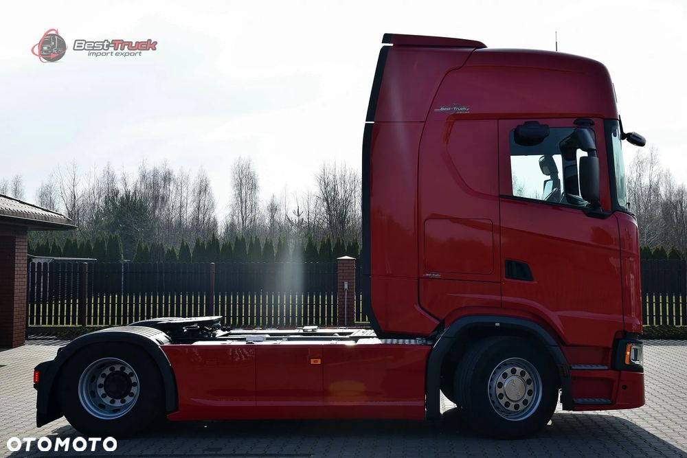 Scania S450  / FULL LED  / KLIMA POSTOJOWA  / RETARDER   / ZBIORNIKI  1400 L / STANDARD - 10