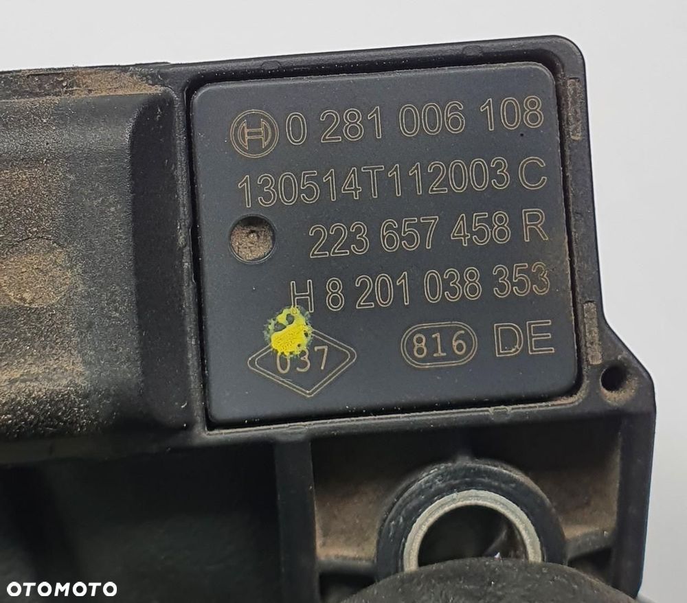 CZUJNIK MAP SENSOR RENAULT KANGOO II 1.5 DCI 223657458R - 4
