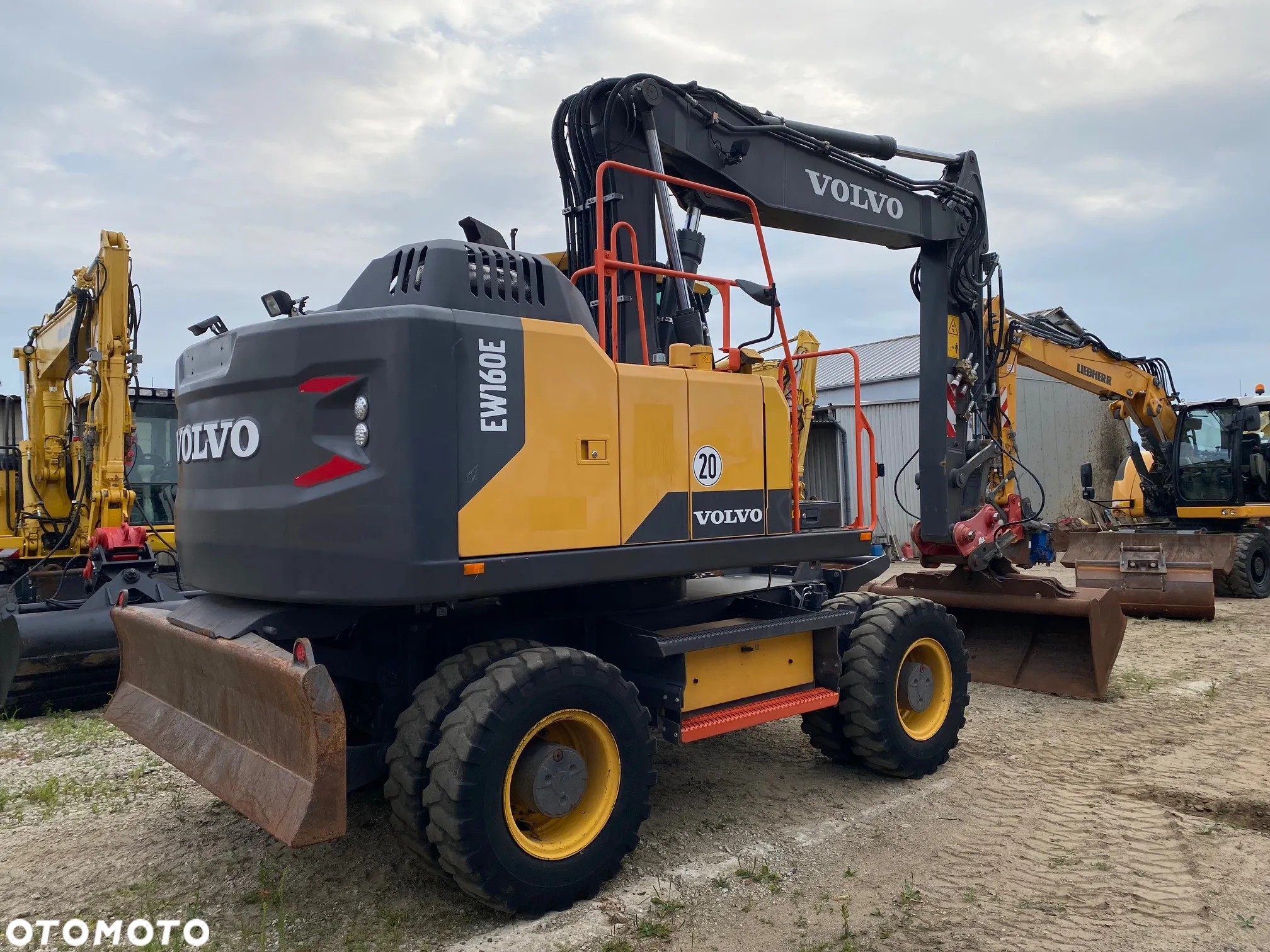 Volvo EW160E, 6400 MTH, 2017 ROK, Z NIEMIEC, PIĘKNY STAN - 9