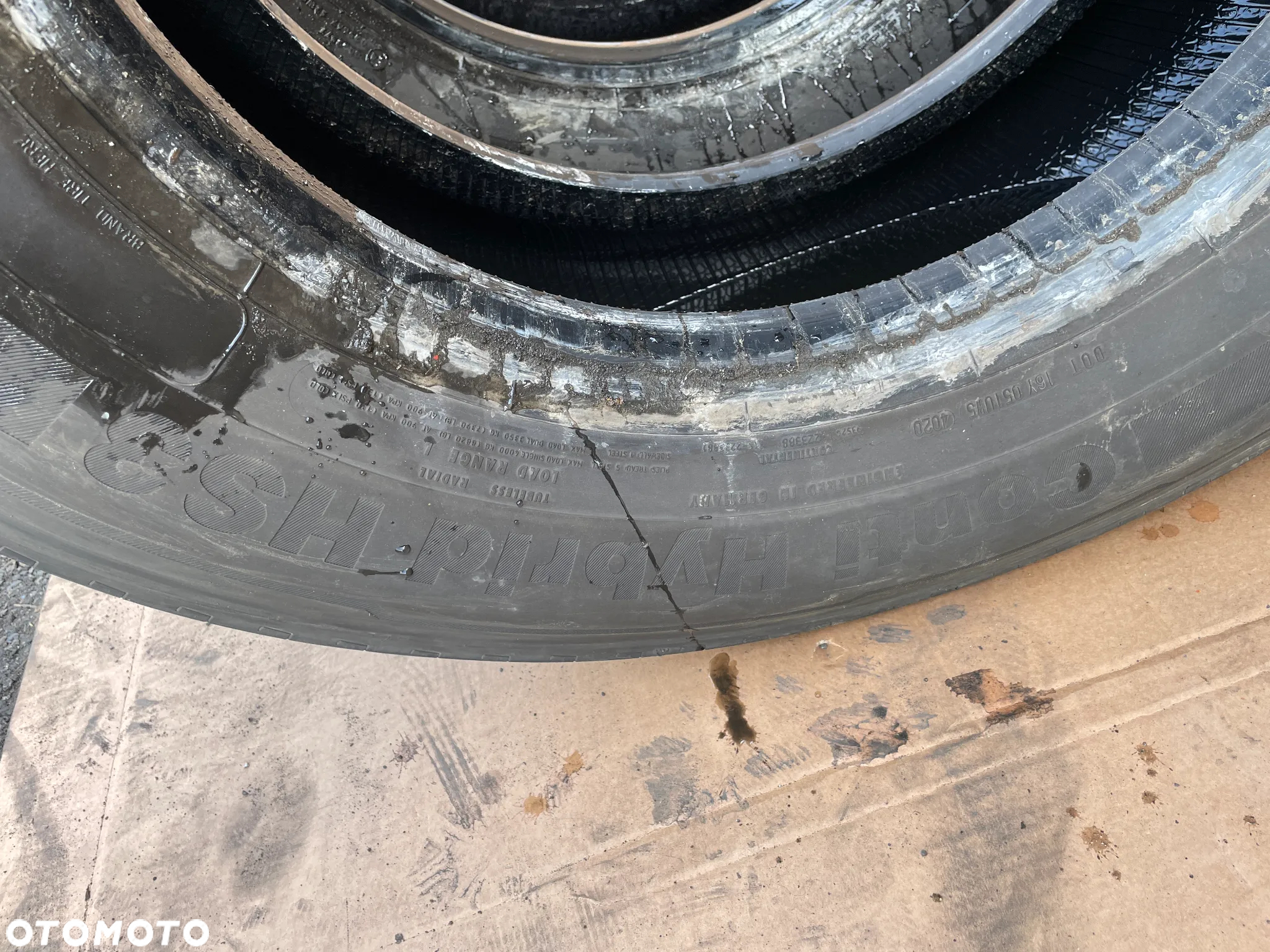 continental conti hybrid hs3 315/70 22.5 2020 rok 2 szt. 11,5 mm - 7