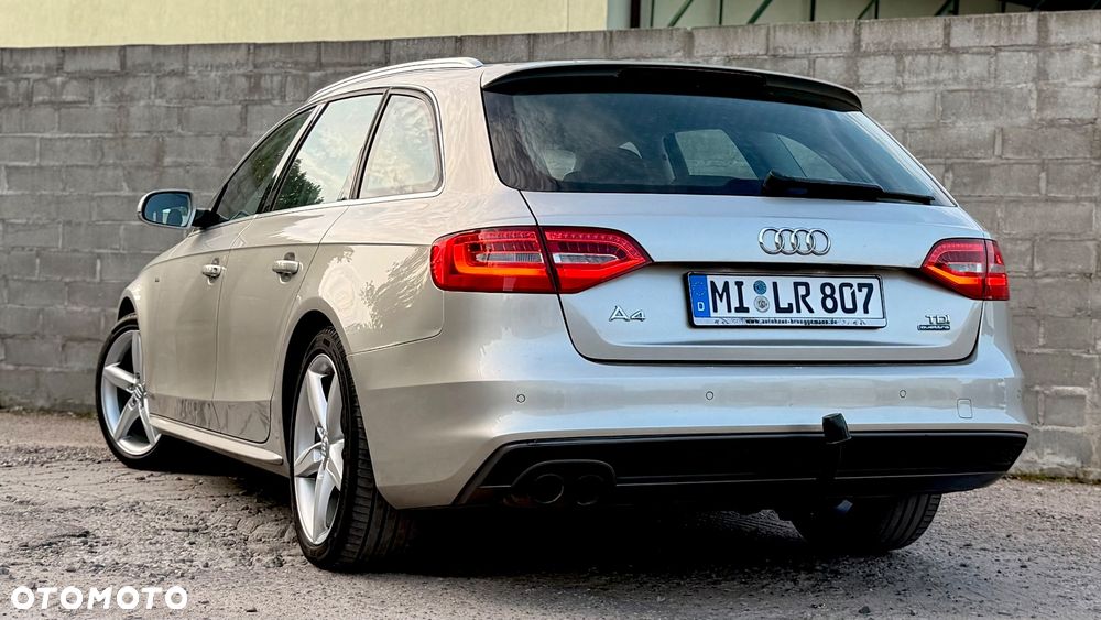 Audi A4 Avant 2.0 TDI DPF clean diesel quattro S tronic S line Sportpaket - 13